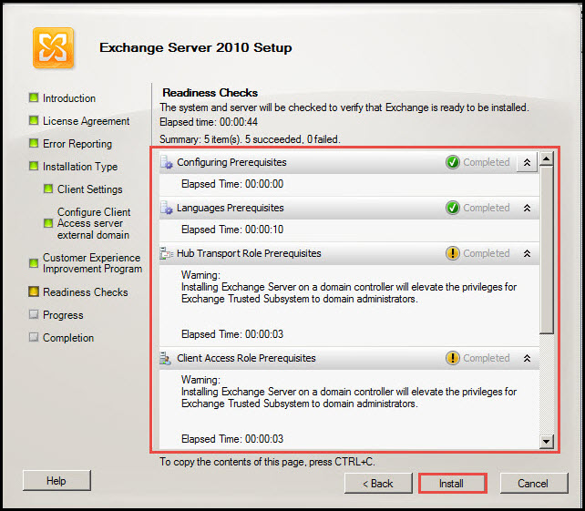 Training exchange server 2010 install exchange server 2010 in server 2008 exchange server 2010 setup 12