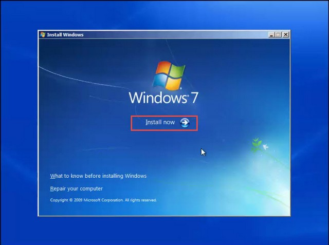 Microsoft training 2007 install window 7 4
