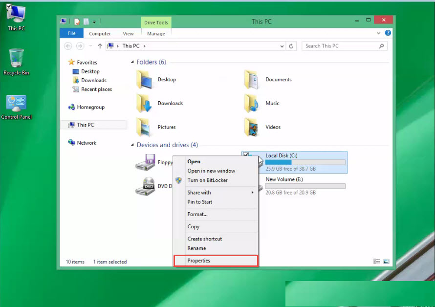 Windows 8 Training Operating System Optimize Any Drive