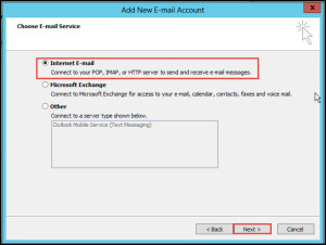 Training POP3 & IMAP4 in exchange client access server account settings add internet email 9