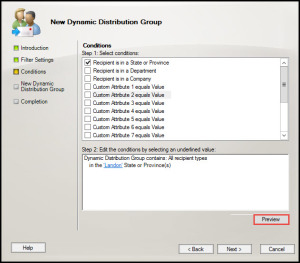 Training create Dynamic Distribution Group exchange server 2010 new dynamic distribution group 8