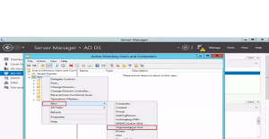 Microsoft training 2012 window server server manager AD DS 3