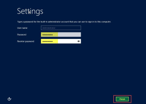 Microsoft training 2012 window setup settings 17