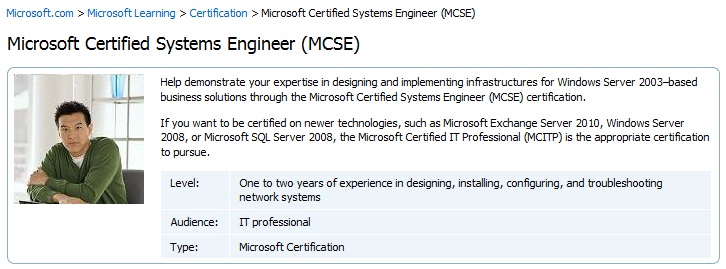 MCSE Certification Chicago