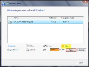 Training to Install Microsoft Windows Server 2012 apply 9
