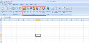 Usage of Charts in MS Excel