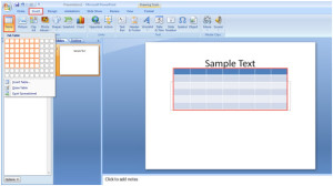 Usage of Home Feature in MS PowerPoint