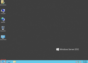 Training to Install DHCP Service on Microsoft Windows Server 2012 Open Server Manager